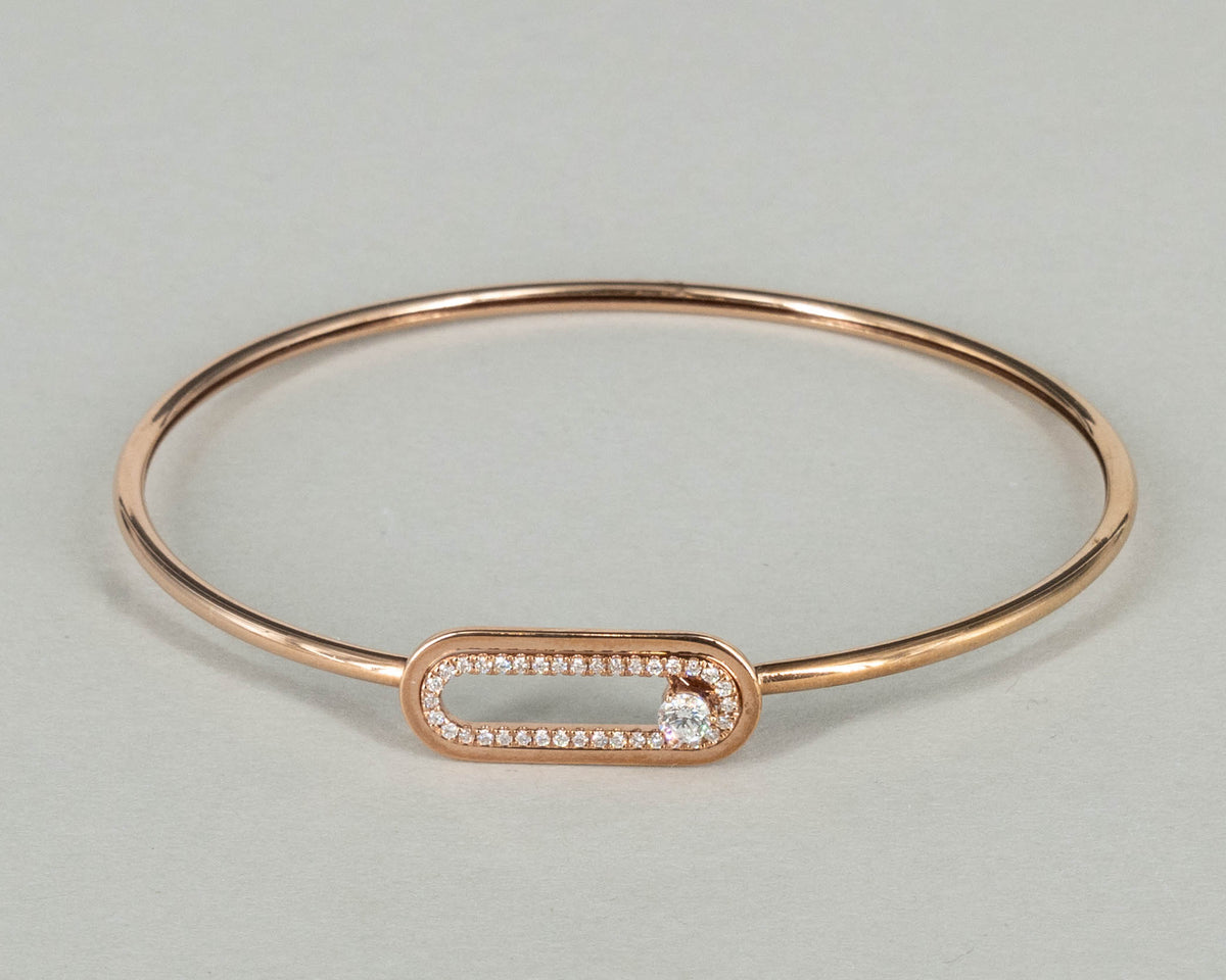 Armreif "Infinite Love" in 18 kt Roségold mit Brillanten