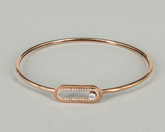 Armreif "Infinite Love" in 18 kt Roségold mit Brillanten