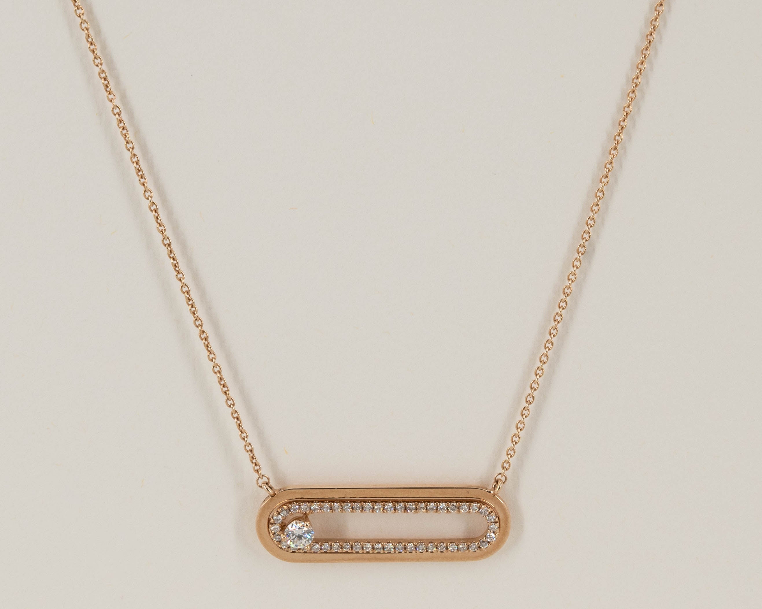 Collier "Infinite Love" in 18 kt Roségold mit Brillanten