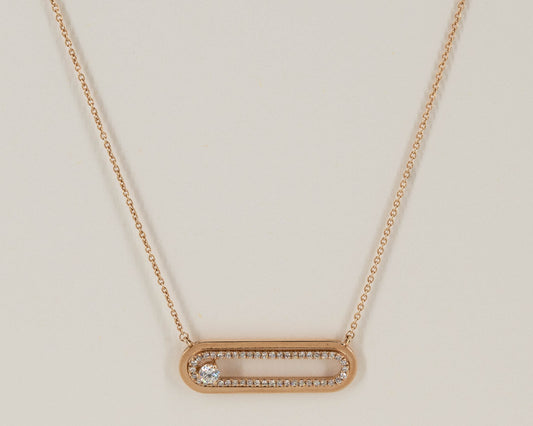 Collier "Infinite Love" in 18 kt Roségold mit Brillanten